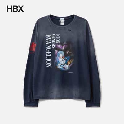 Neon Genesis Evangelion x Protocol-Index 长袖T恤男HBX
