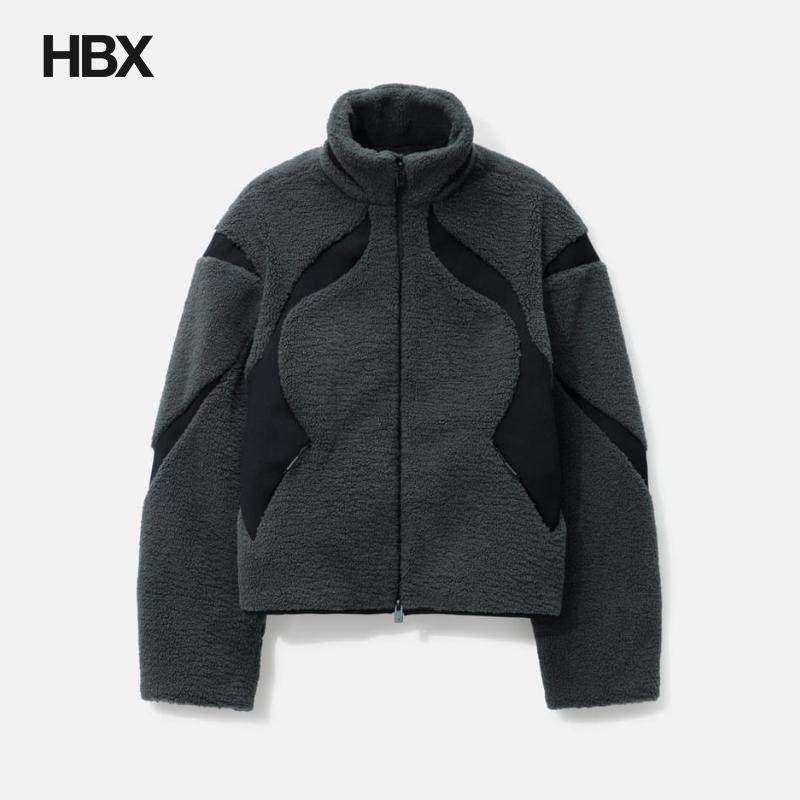 Heliot Emil CUSTOS FLEECE JACKET 保暖抓绒外套男HBX