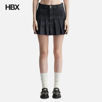 A.P.C. APC Pleated Mini Skirt 半身裙女HBX