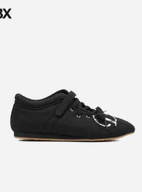 DEINET D Logo Lace Up Mozzi Shoes In Black 运动鞋女HBX