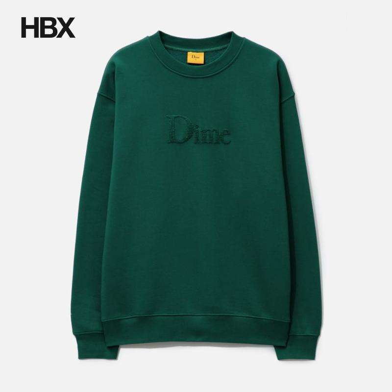 Dime Classic Logo Crewneck Sweater 无帽卫衣男HBX