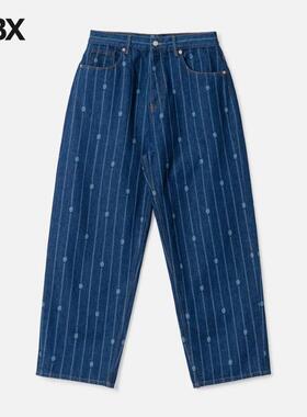 Drole de Monsieur Le Jean Baggy Monogramme 牛仔裤男HBX