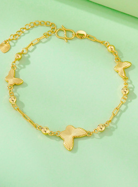 法国capinkofin色流苏蝴蝶手链女在逃公主显白气质手链女简约气