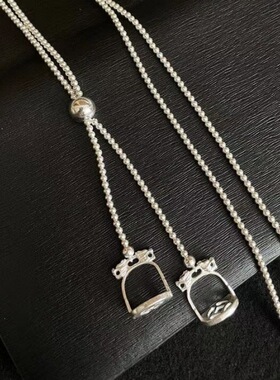 法国capinkofin蒙古元素银色首饰复古流行民族风特色男女马镫