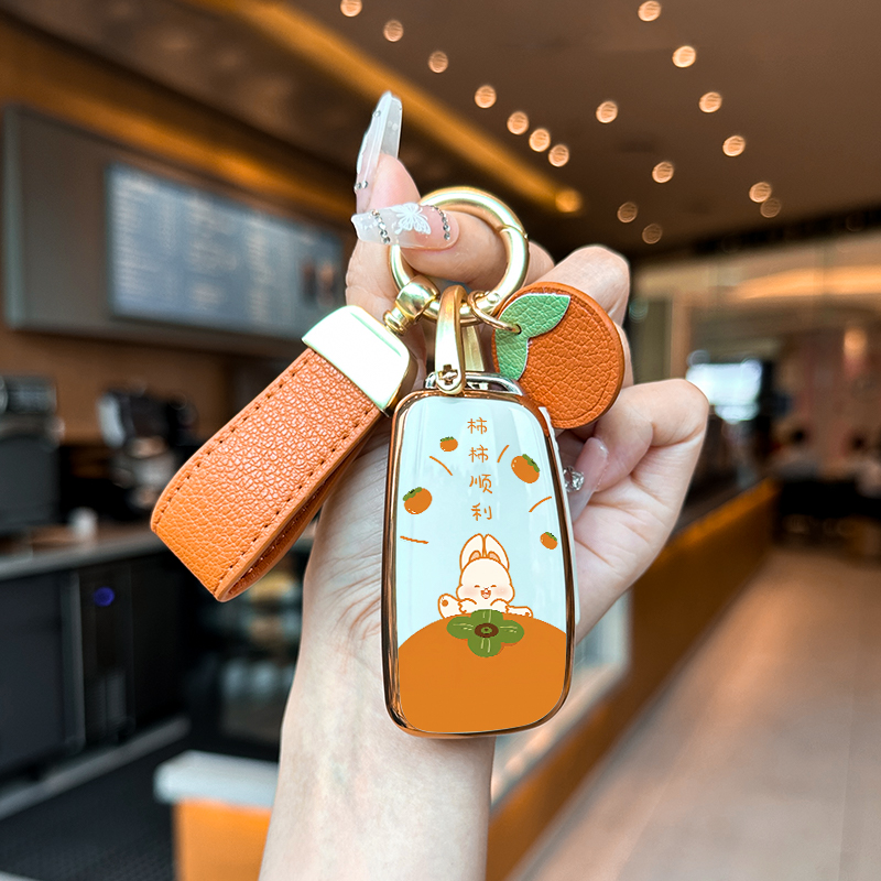 适用奥迪q2lq3钥匙套折叠TPU高档