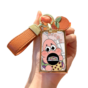 适用老款卡迪拉克钥匙套xts凯雷德srx赛威sls壳cts雪佛兰科帕奇包