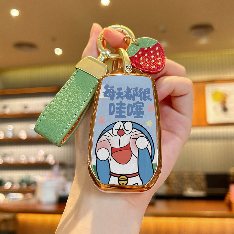 丰田BZ3威飒叮当猫钥匙套