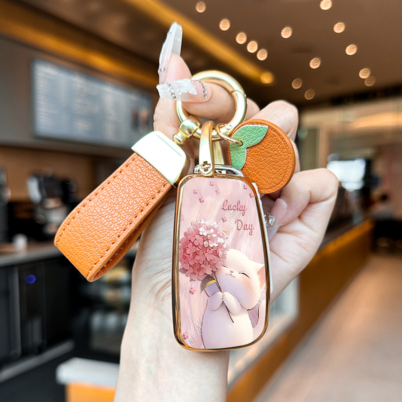 江淮瑞风S2钥匙套M5壳M3保护壳M4扣帅铃T6同悦IEV6e内饰V7车包扣