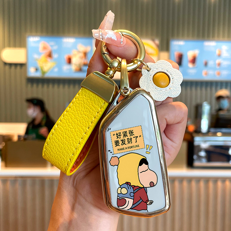 适用大众高尔夫8钥匙套8rline八代凌渡L凌度8pro汽车8gti壳专用女