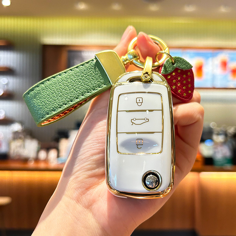 适用长安糯玉汽车钥匙套lumin奔奔estar扣cs55逸动dt壳cs35包cs15