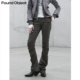 Found Pants Flügel Object 细斜纹梭织堆叠曲线剪裁休闲长裤