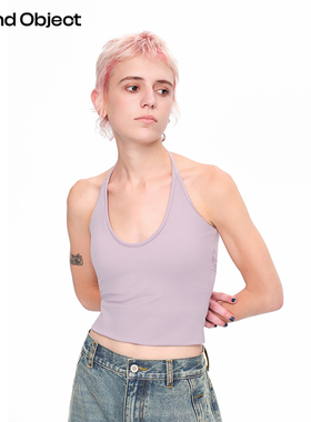 Found Object 原创设计一体式运动吊带背心女 Fǎhrte Yoga Vest