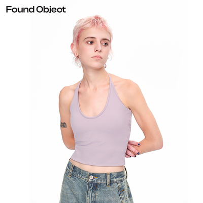 Found Object 原创设计一体式运动吊带背心女 Fǎhrte Yoga Vest