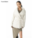 Found Jacket Wrap Object立领束腰系带包裹感棉服外套 Apathisch