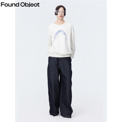 Found Object 廓形弯刀长袖印花卫衣 Krummsbel Sweatshirt