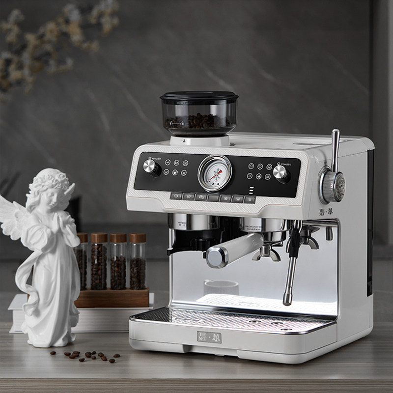 马克西姆新马赛经典联名b1咖啡机意式半自动家用研磨一体机小型