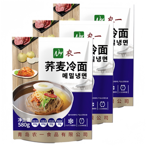 农一荞麦冷面580g*3袋