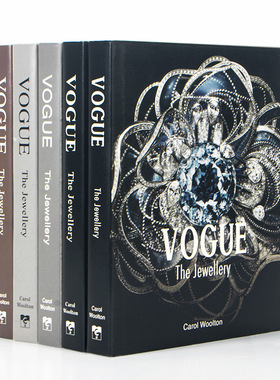 热卖Vogue珠宝装饰摆件书世界珠宝设计样板房V酒店客厅装饰仿