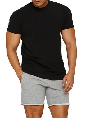 2022 simple solid color plain t-shirt for men gym sport tees