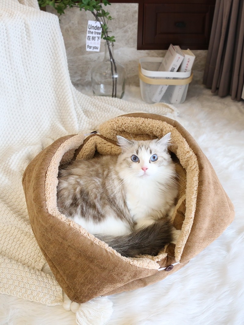 冬季毛绒猫窝宠物垫可折叠猫睡垫小羊毛狗垫毯子温暖宠物窝垫,宠物/宠物食品及用品,猫狗床/躺椅,淘宝优惠券,粉丝福利购,淘宝优惠卷