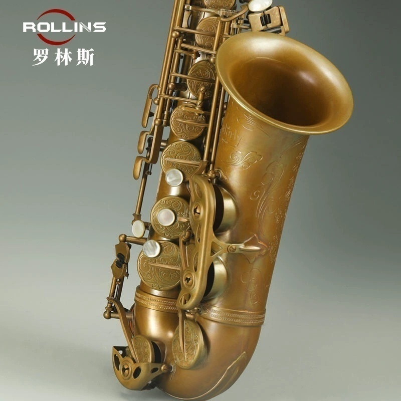 ROLLINS罗林斯卡洛兰萨克斯管风e1006中音降e调萨克斯裸铜款