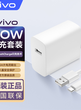 vivo原装90W充电器Type-C闪充套装X200多重安全保护 X200X200proX200Promini手机快充