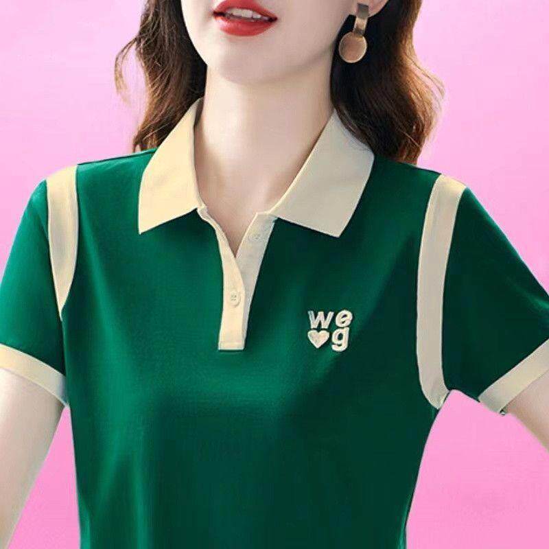 短袖t恤女妈妈装夏季高档t恤