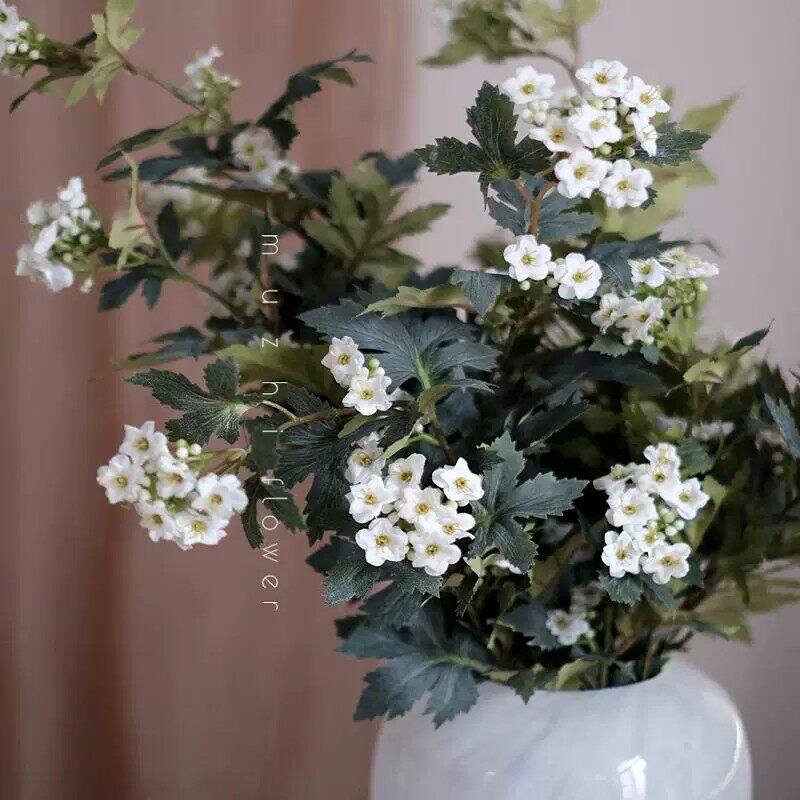 高级感逼真手球花仿真花轻奢高端