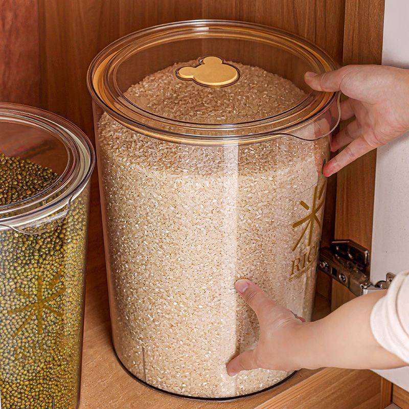 10斤20斤装大米桶防虫防潮密封家用食品级米缸储米箱米面粉收纳桶