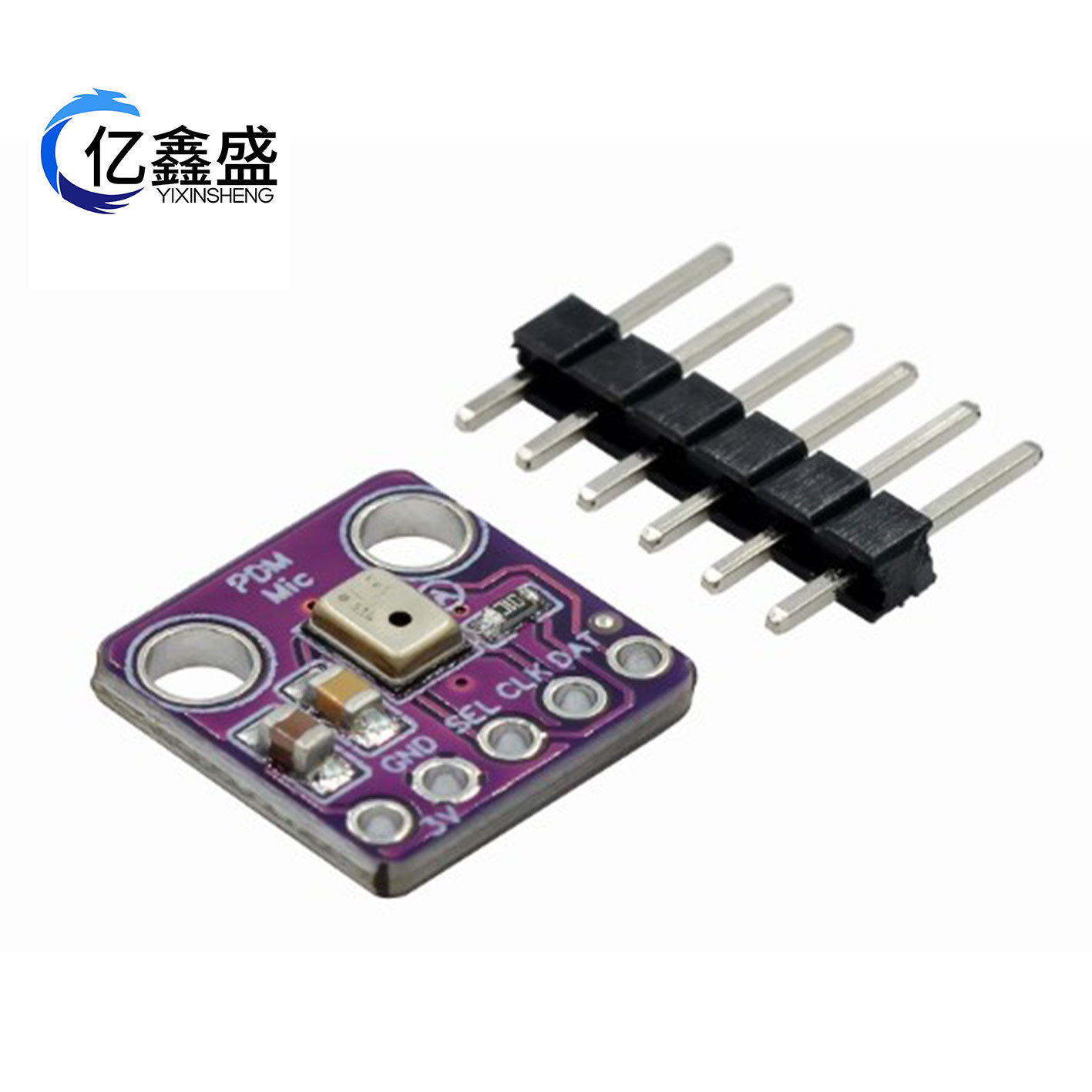 MP34DT01 PDM MEMS Microphone麦克风模块