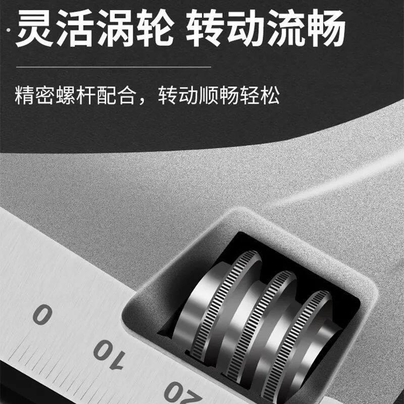 工厂发货 活扳手配件滚轮插销散件活动扳手配件调节轮零件24寸图片