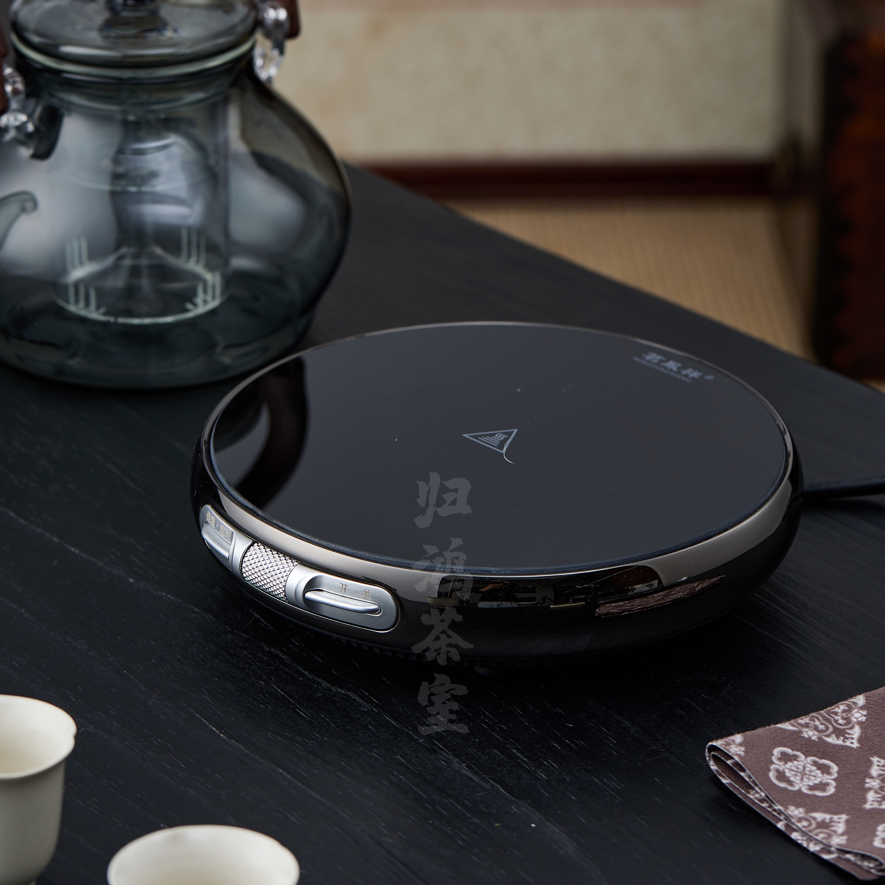 归鸿 茗凤祥魔术师煮茶电陶炉高端煮茶器煮茶炉加厚耐高温玻璃壶