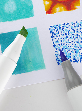 动漫服装精选肤色马克笔ANNLOV酒精油性双头软头马克笔