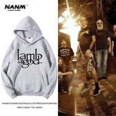 lamb god上帝羔羊摇滚乐队周边衣服卫衣加绒春秋男女情侣潮流