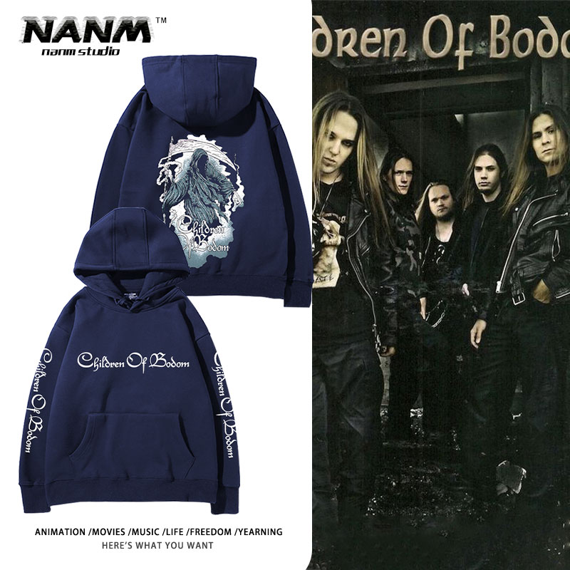 衣男秋冬金属摇滚宽松上衣