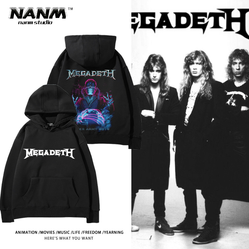 风复古水洗做旧摇滚纯棉上衣潮