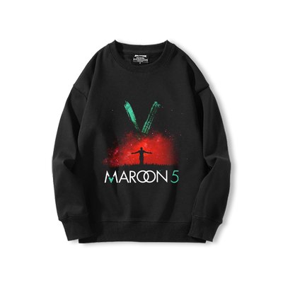 圆领卫衣男生秋冬小众摇滚美式