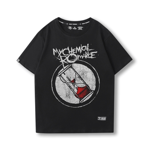 My Chemical Romance我的化学浪漫摇滚乐队短袖T恤男夏季宽松半袖