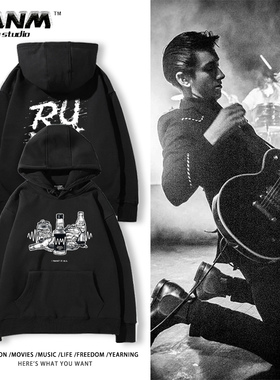 Arctic Monkeys北极猴子乐队连帽卫衣男女生秋冬休闲百搭潮流外套