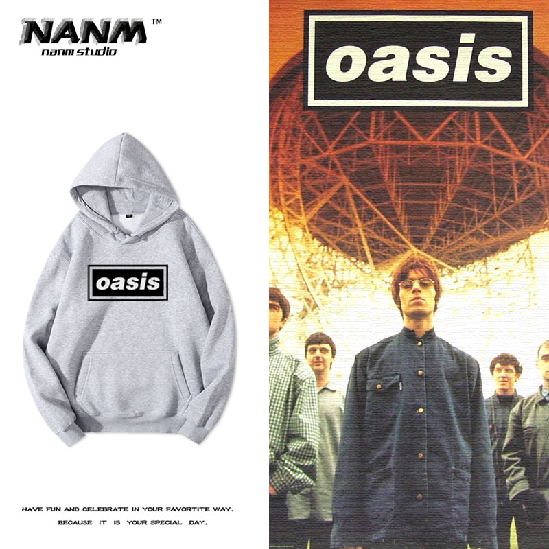 队嘻哈电音绿洲摇滚乐oasis衣服