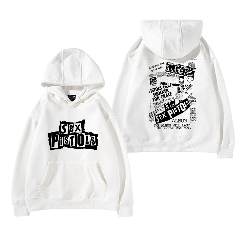 sex Pistols性手枪乐队圆领卫衣男款god save the queen宽松上衣