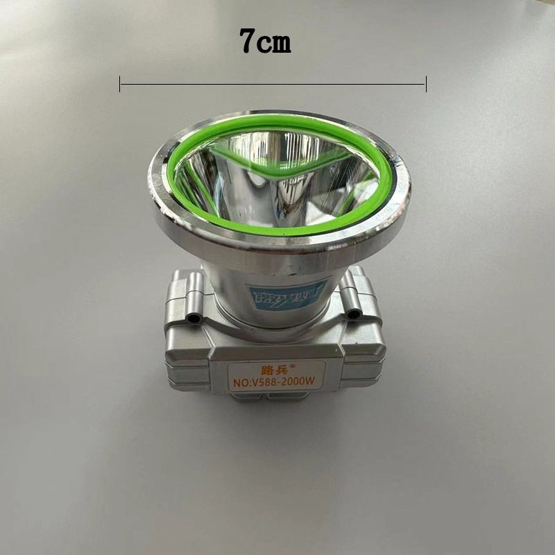 激光炮强光头灯户外超亮远射头戴式手电筒夜钓灯可充电大功率头灯