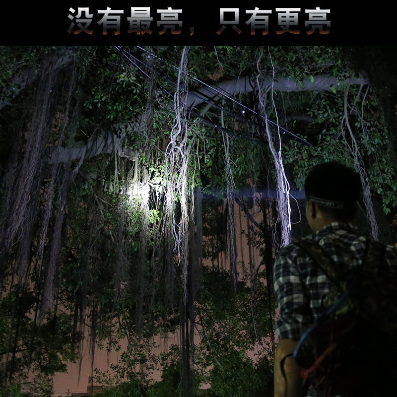 15WLED锂电池充电式头灯 强光头灯 钓鱼灯 头灯 LED 头戴式