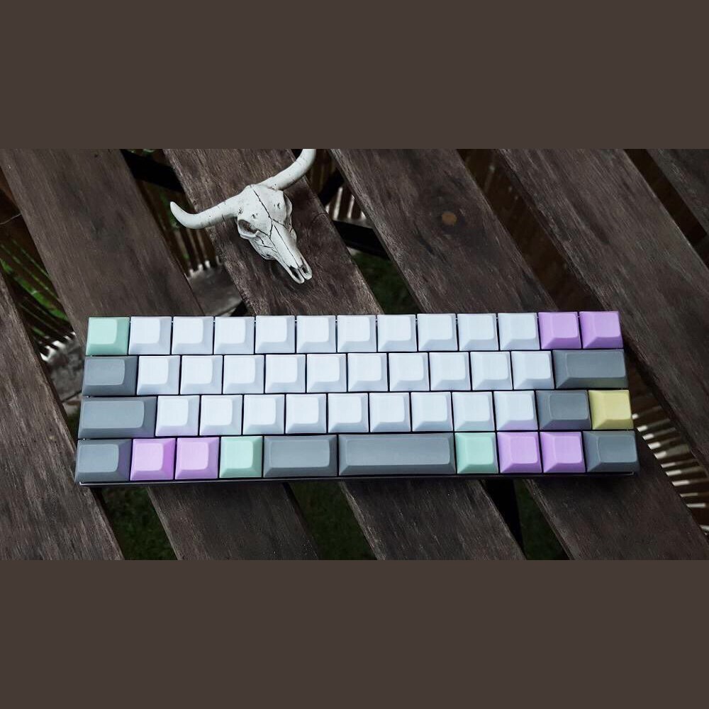 NPKC DSA Keycaps DIY Blank PBT for Cherry MX Switches Gater