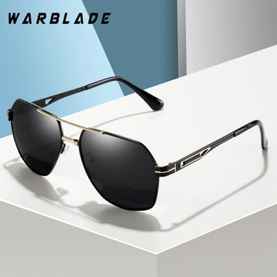 WarBLade Men's Polarized Sunglasses Brand Designer Pilot Ma