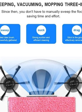 Fully Automatic 4-in-1 Smart Robot Vacuum Cleaner 3200pa USB