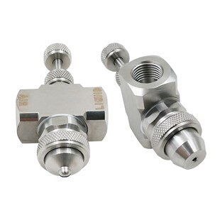 Air atomizing nozzle,siphon water misting air atomizer nozzl