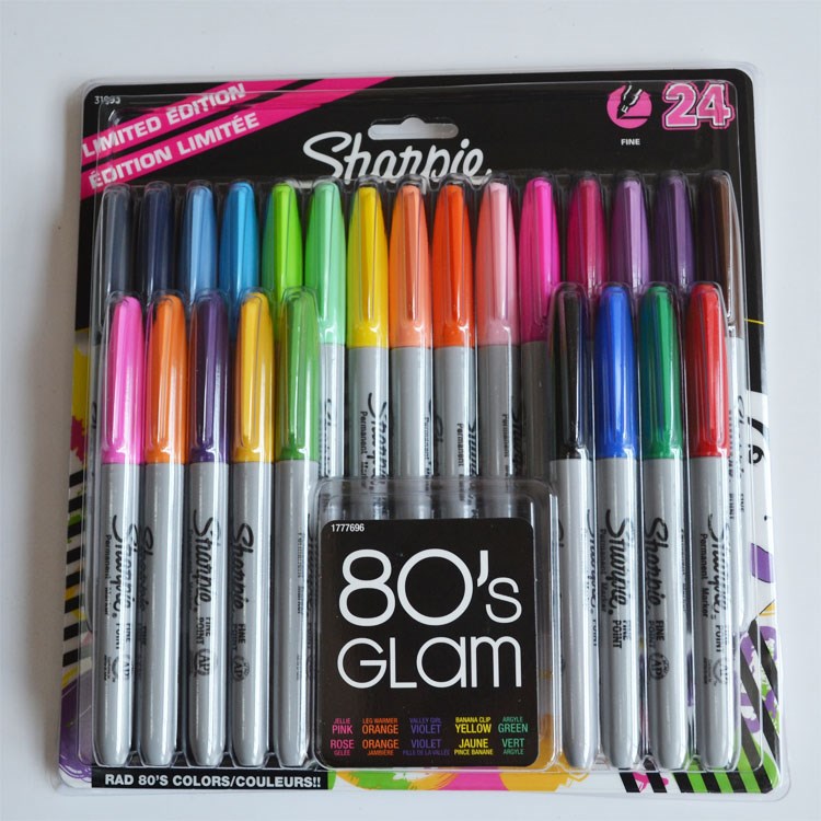 8/12/24 Colors American sanford sharpie permanent markers,ec