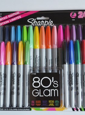 8/12/24 Colors American sanford sharpie permanent markers,ec