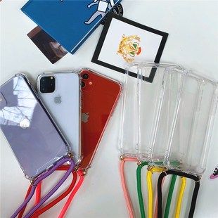 Crossbody Necklace Lanyard Case For iPhone 12 Mini 11 Pro M